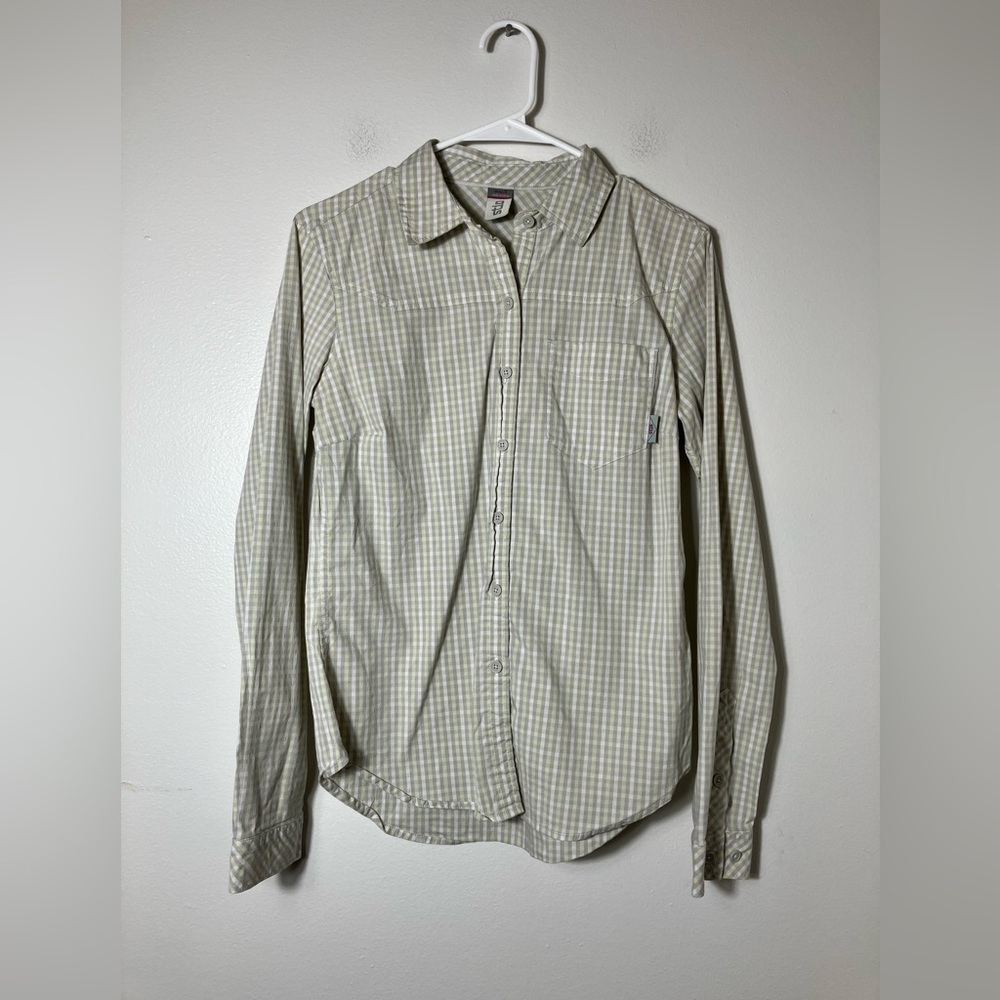 Stio Long Sleeve Button Up Shirt Men’s S Preppy Office Casual Plaid